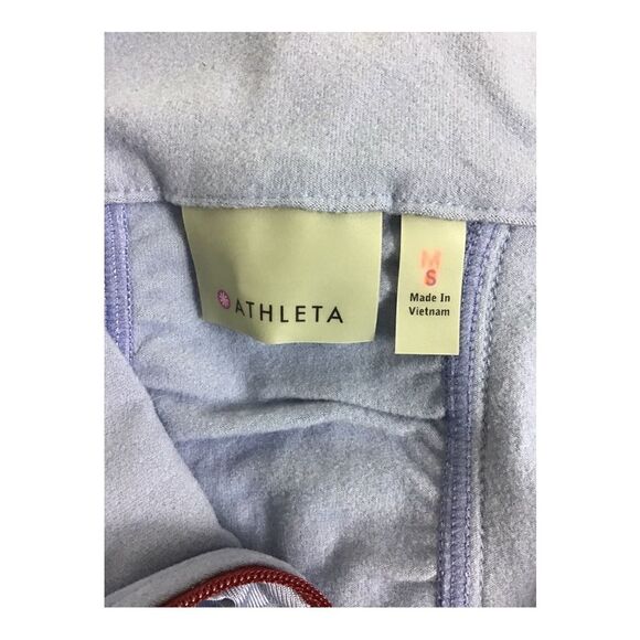 Athleta Quarter Zip Athletic High Neck Zip Pocket Shirt Size medium - Picture 8 of 11